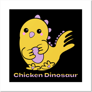 Chicken Dinosaur Posters and Art